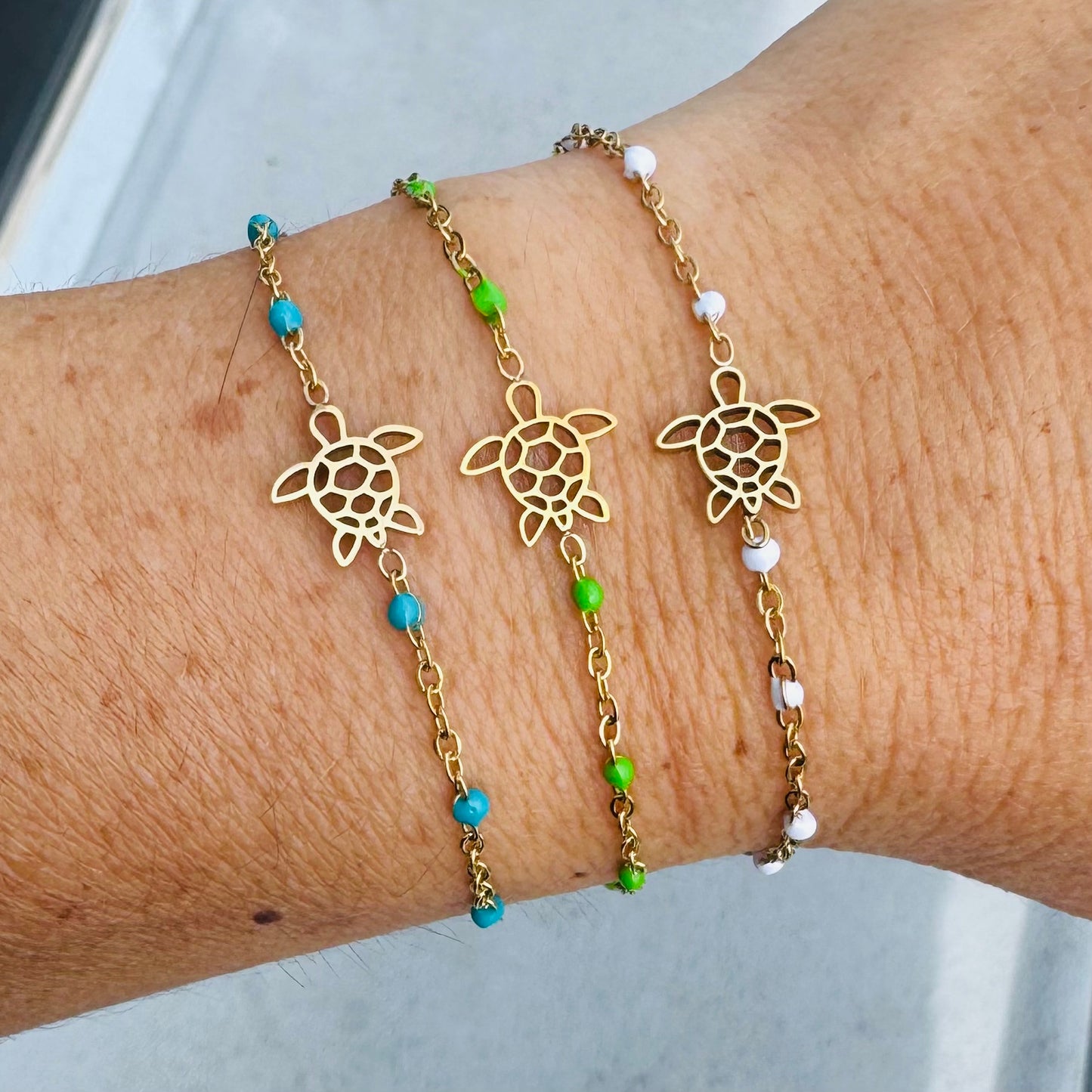 Summer Turtle Bracelet