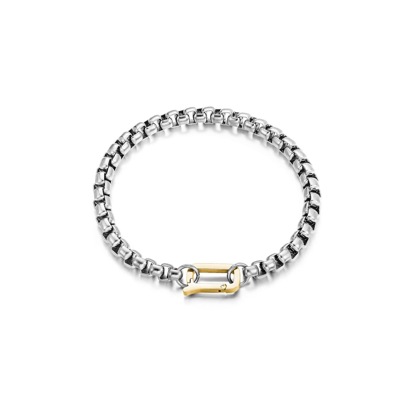 Two Tone Chain Bracelet