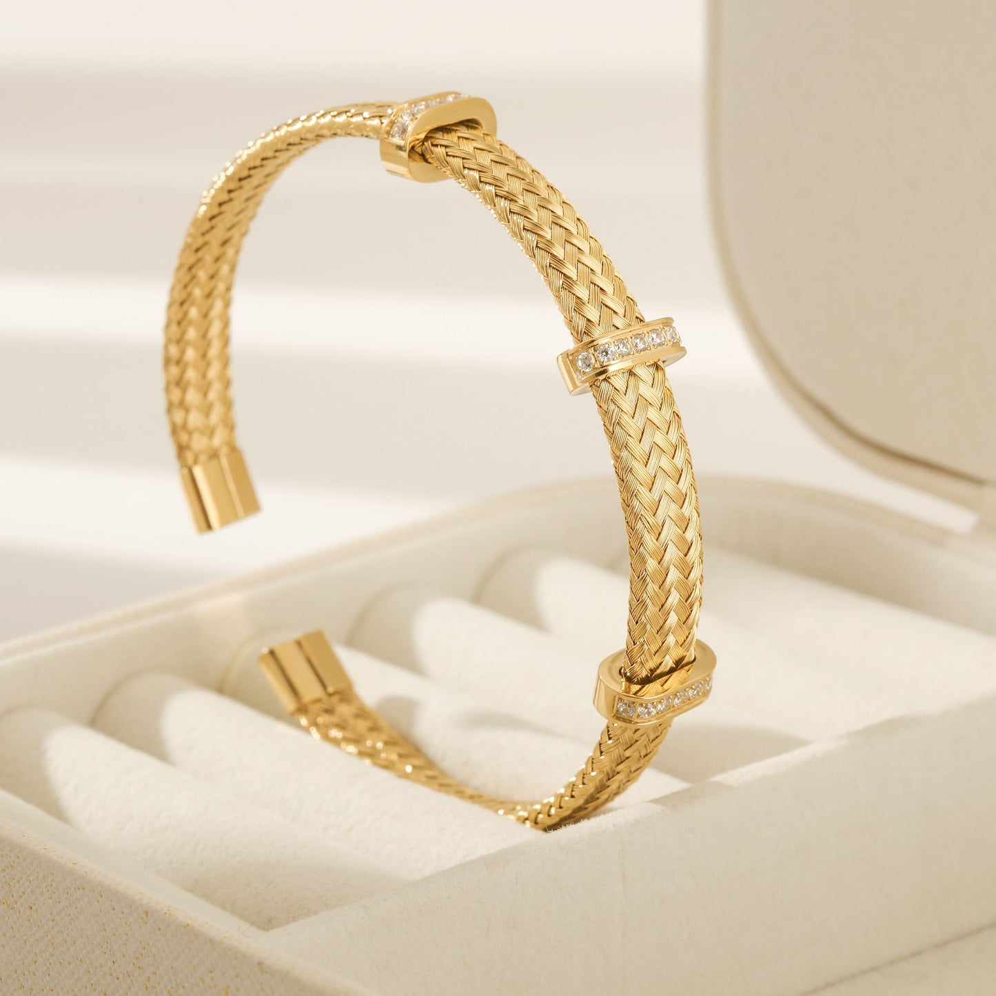 Woven Steel Cuff