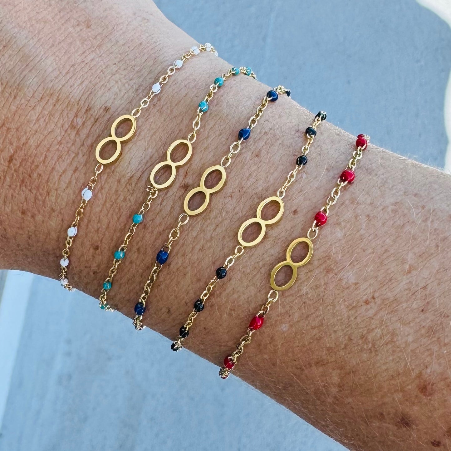 Summer Infinity Bracelet