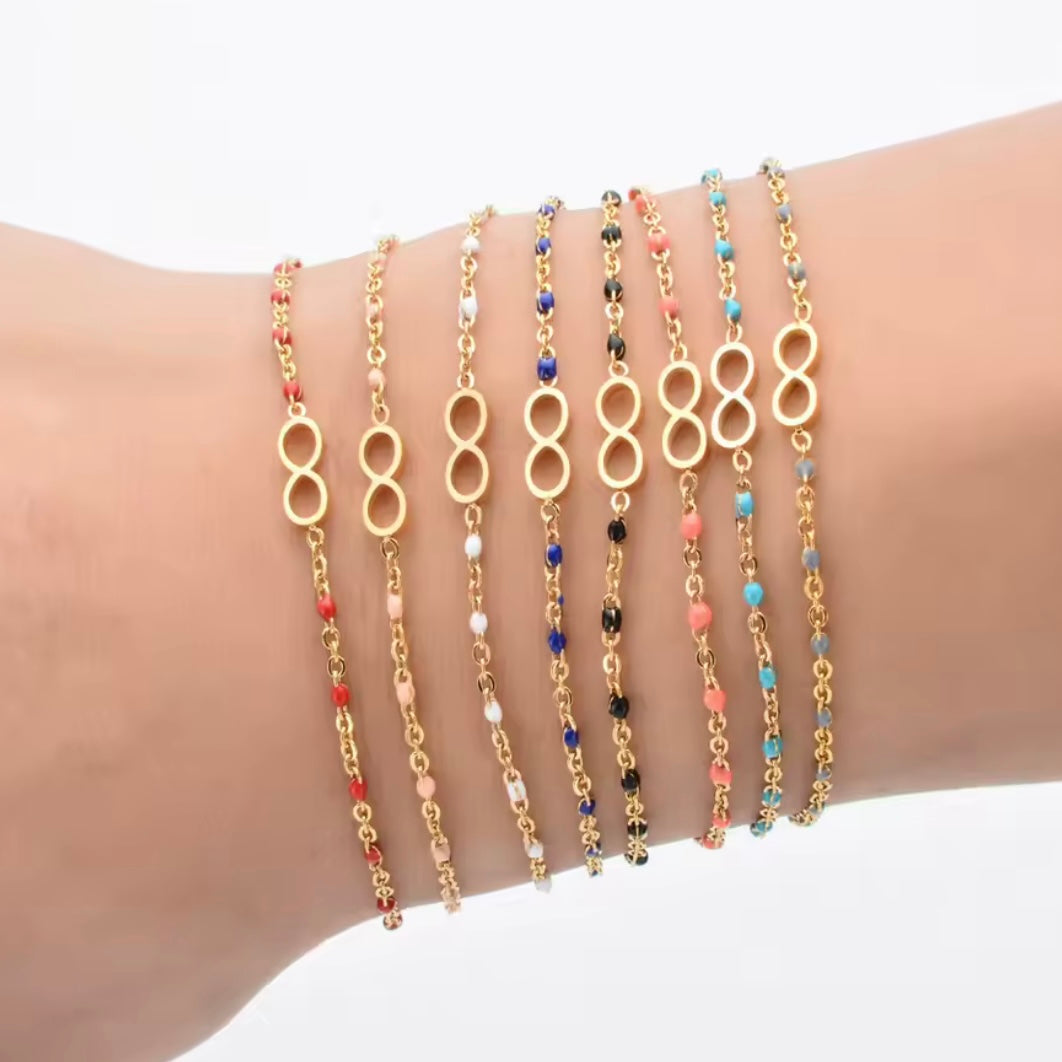 Summer Infinity Bracelet