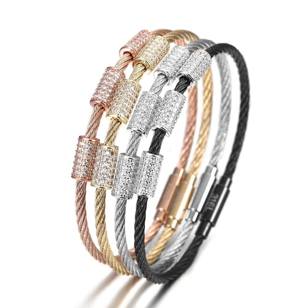 Luxury Cable Wire Bracelet