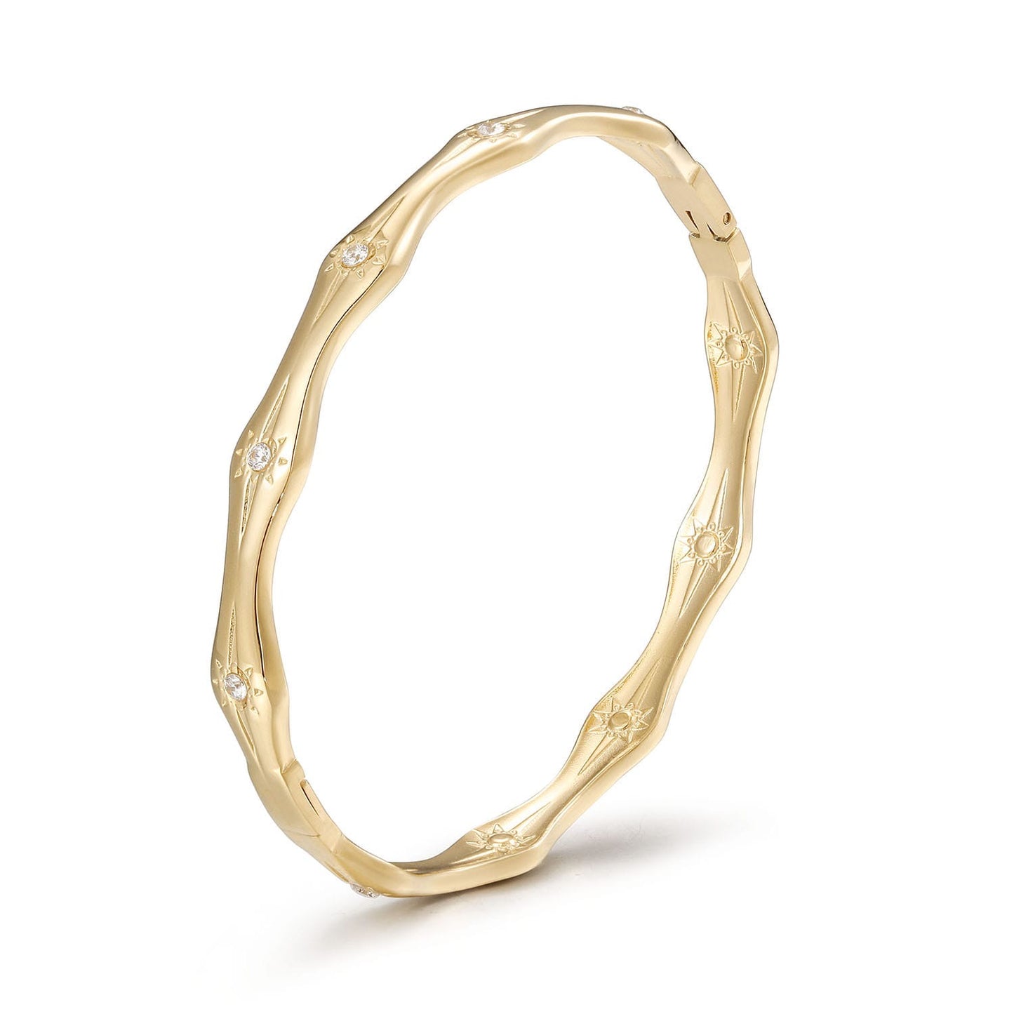 Stella Sunburst Bangle