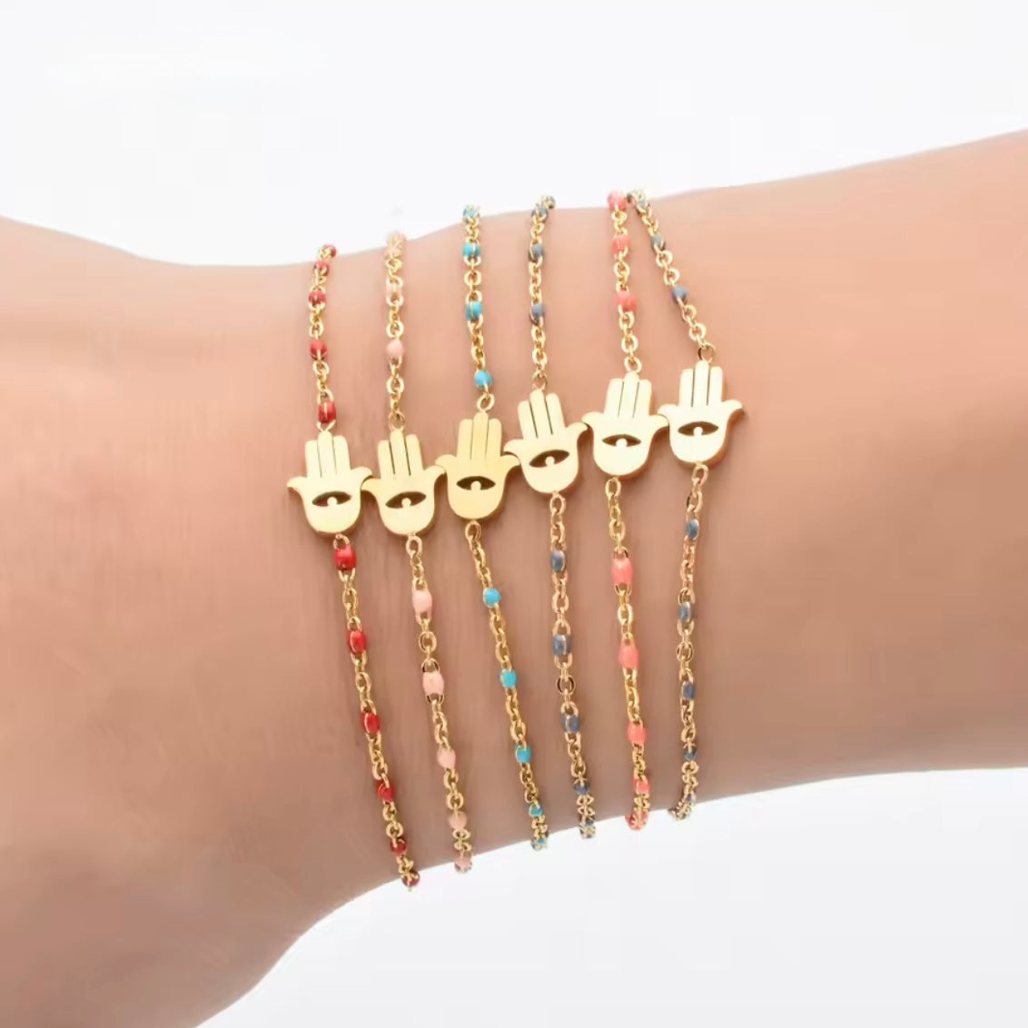 Summer Hamsa Bracelet