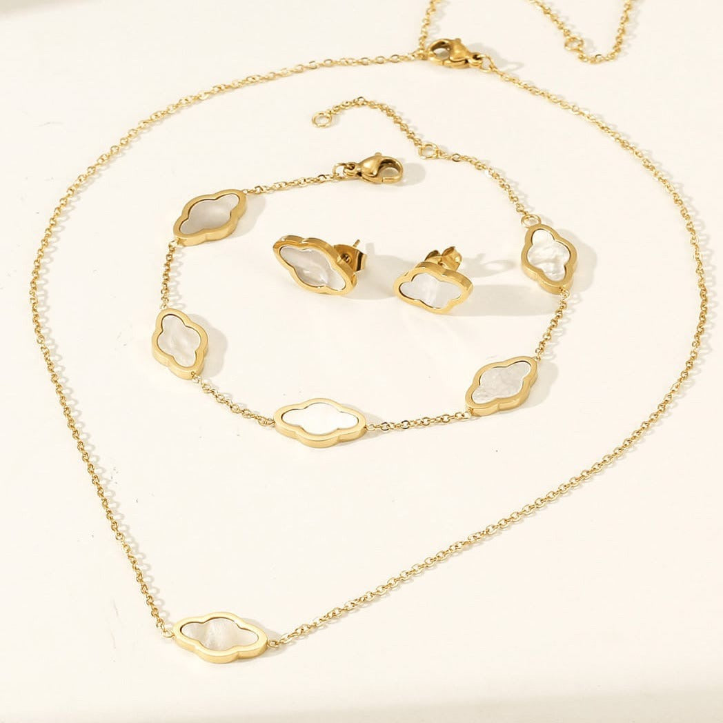 Mother of Pearl Cloud Bracelet