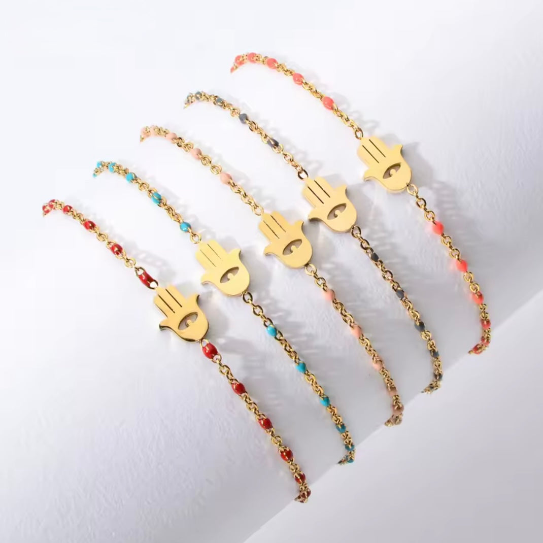 Summer Hamsa Bracelet