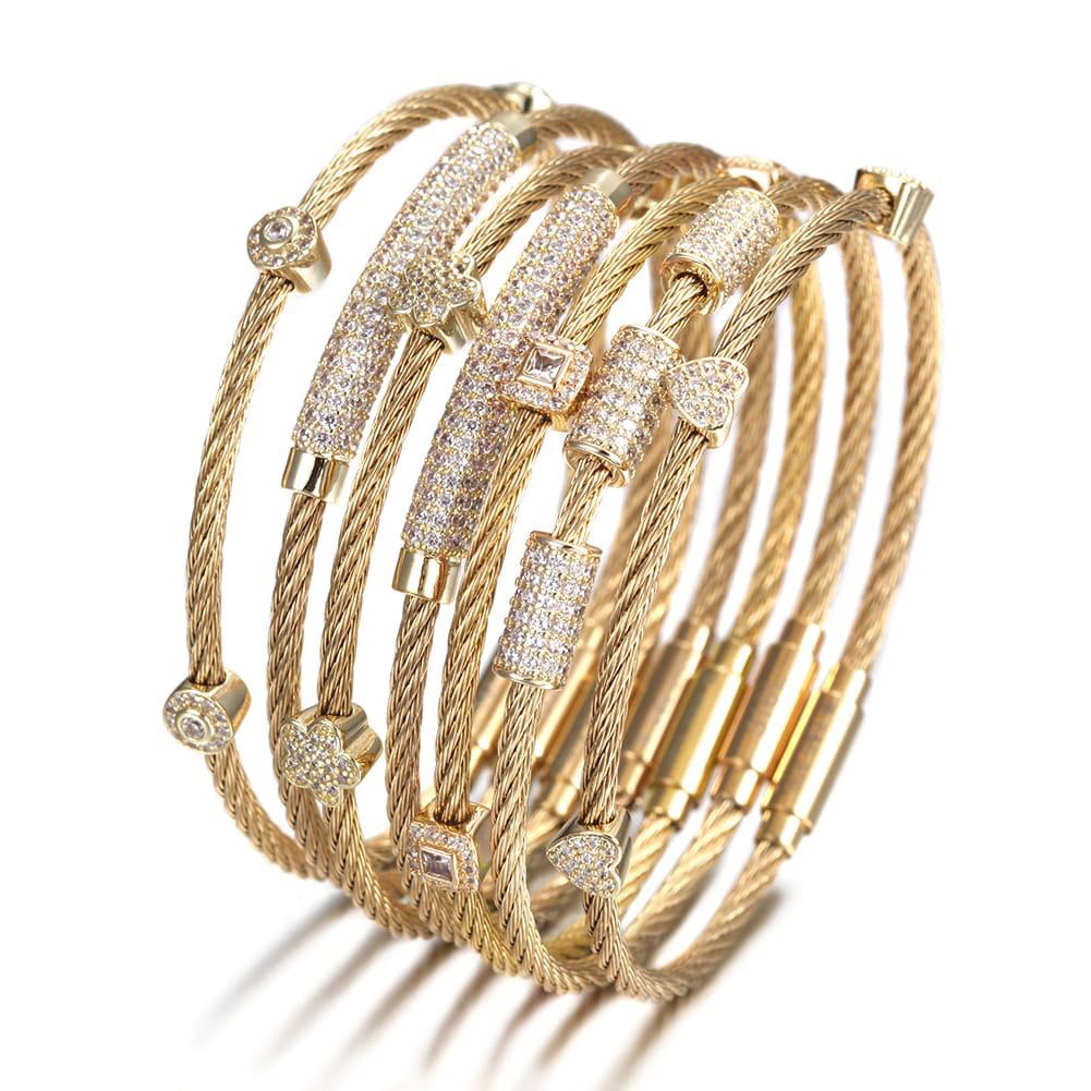Luxury Cable Wire Bracelet