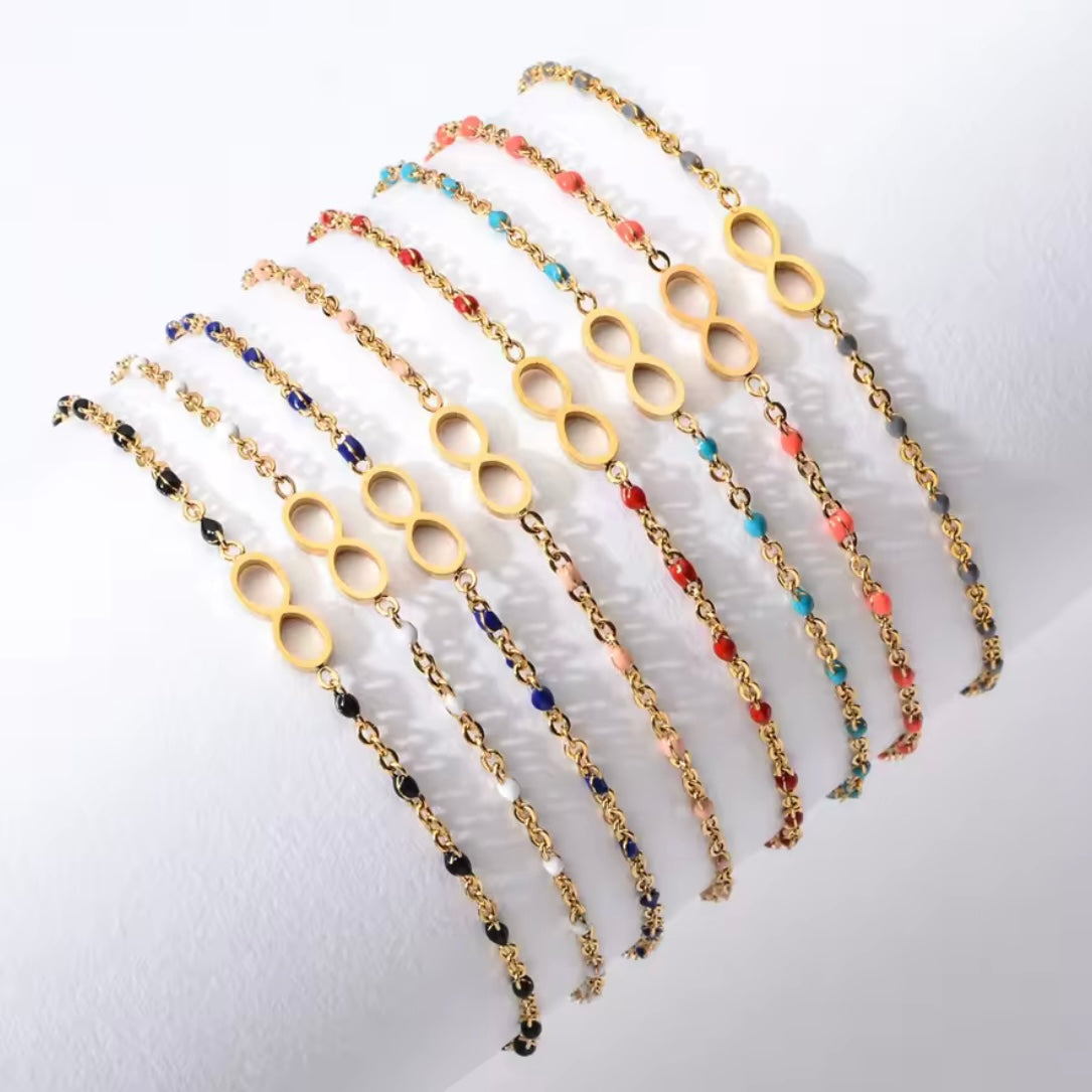 Summer Infinity Bracelet