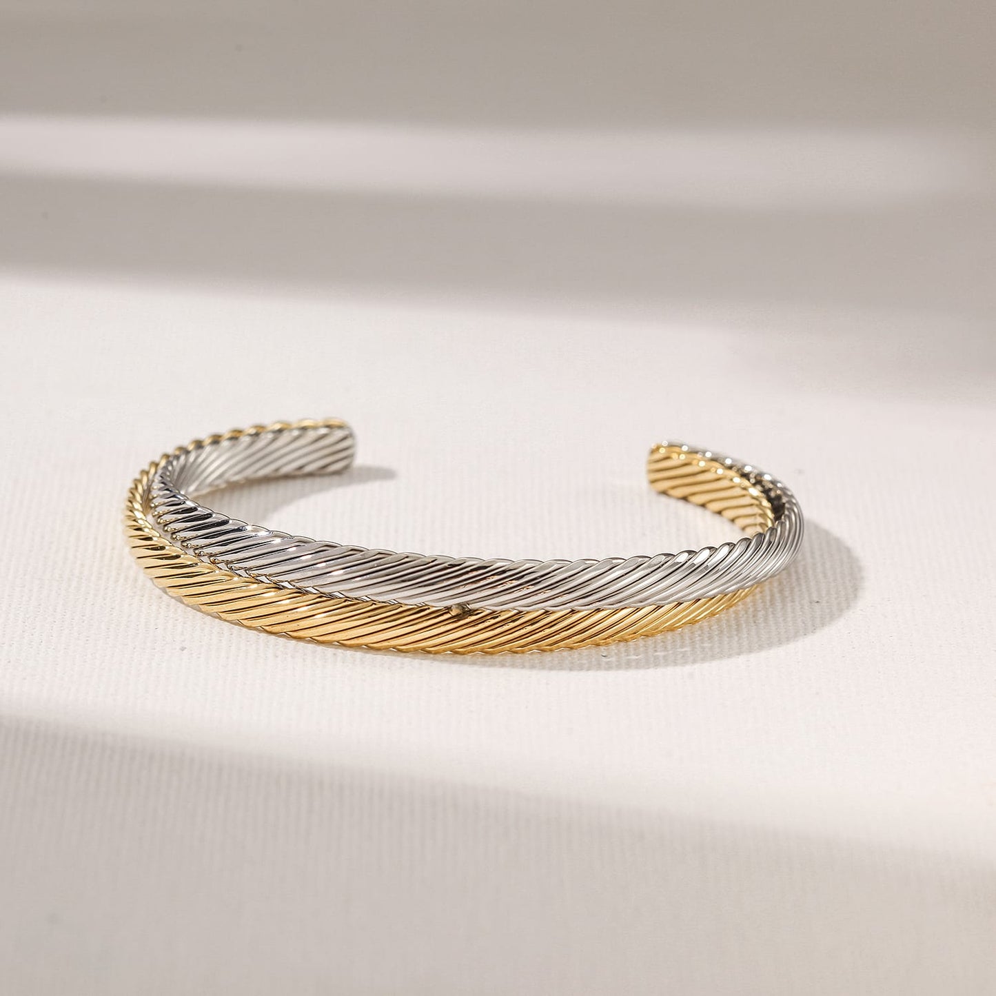 Two Tone Twisted Cuff