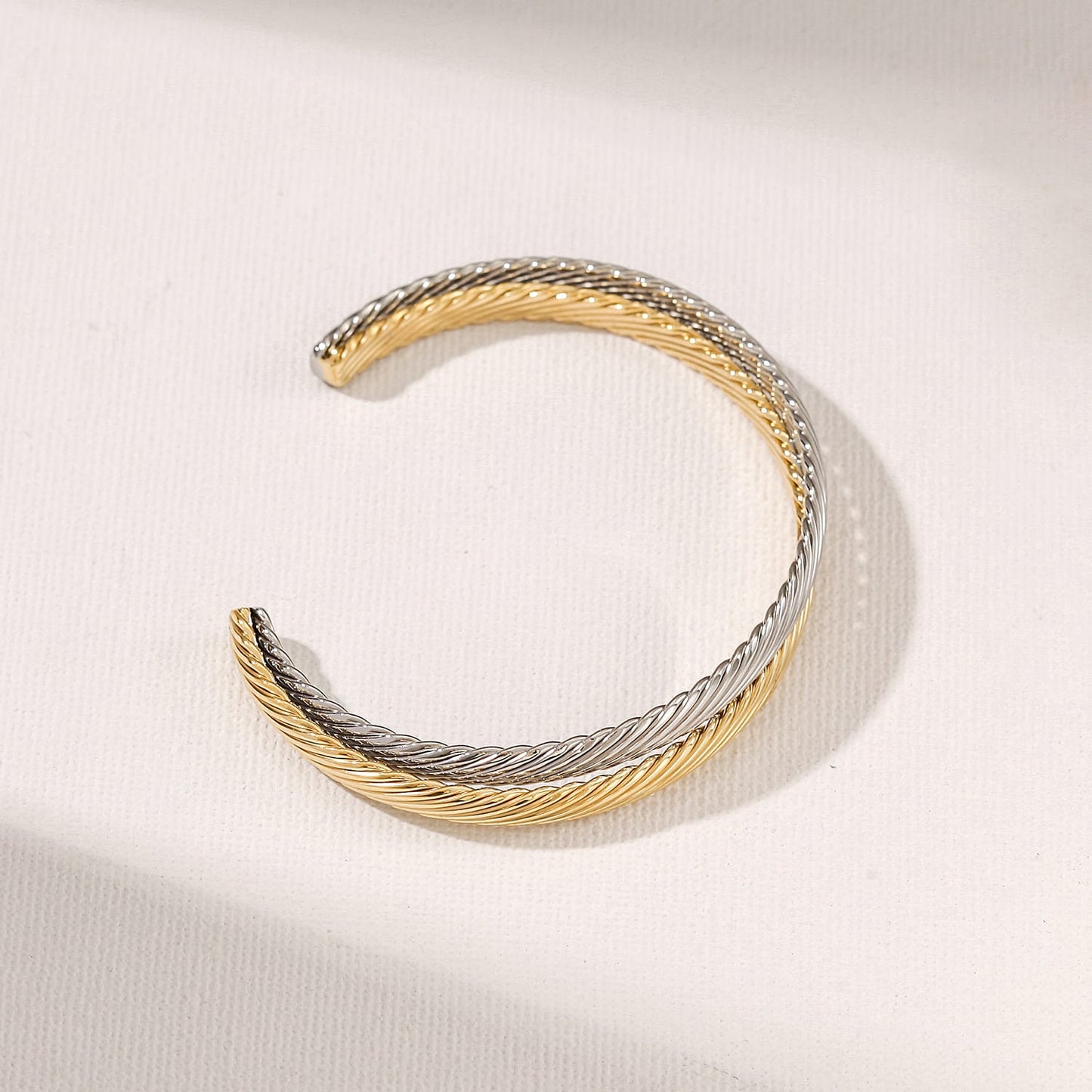 Two Tone Twisted Cuff