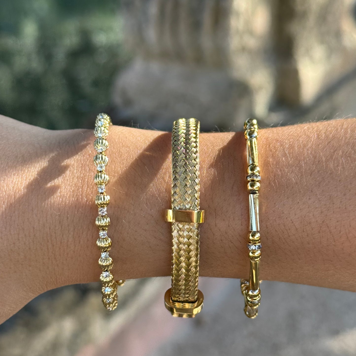Woven Steel Cuff