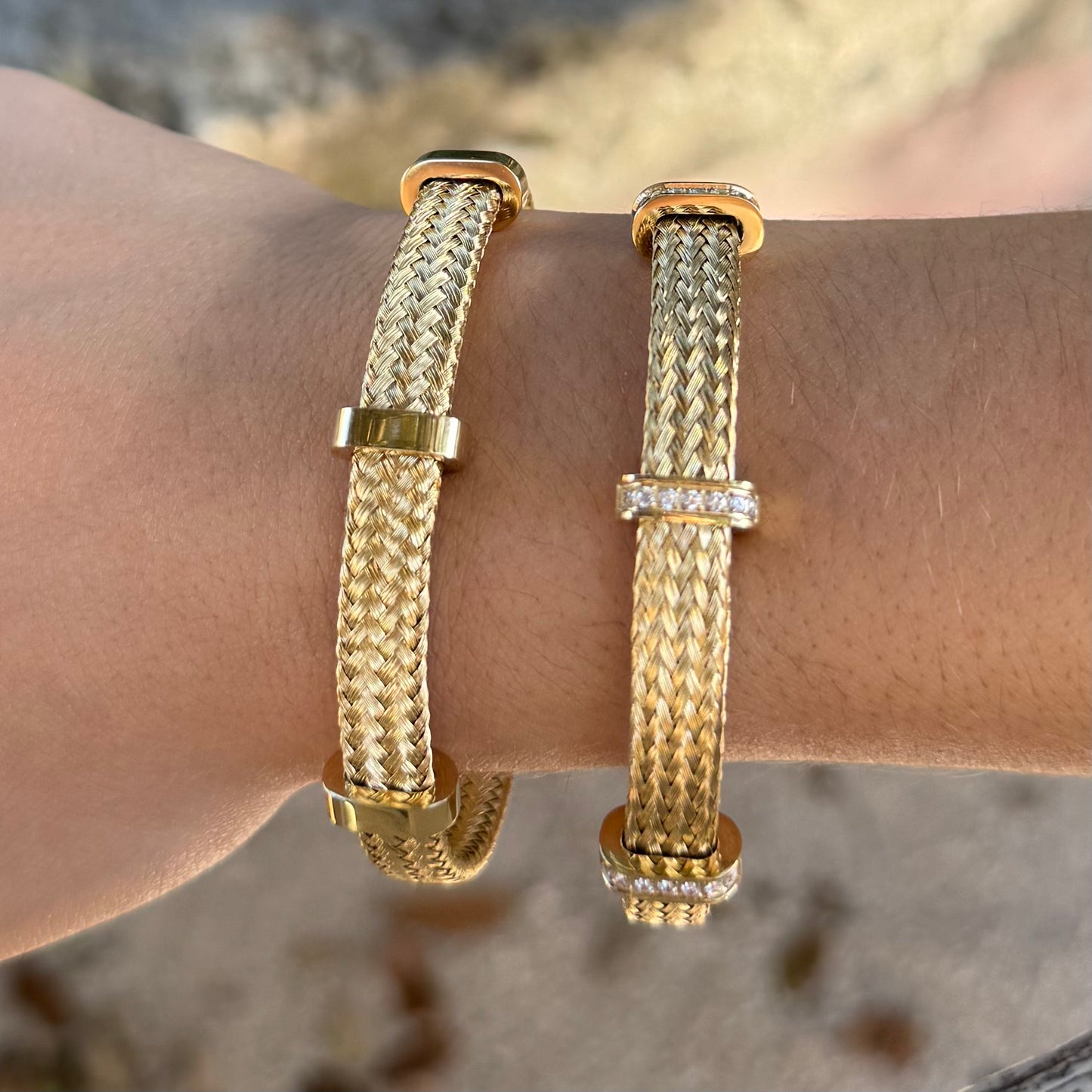 Woven Steel Cuff