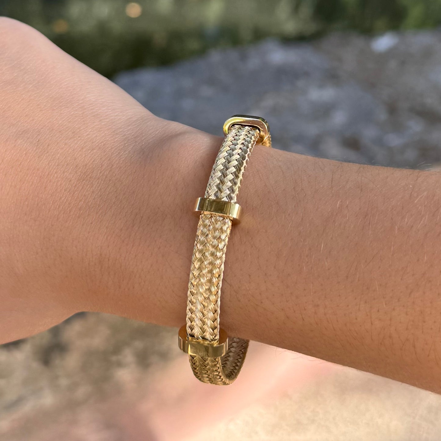 Woven Steel Cuff