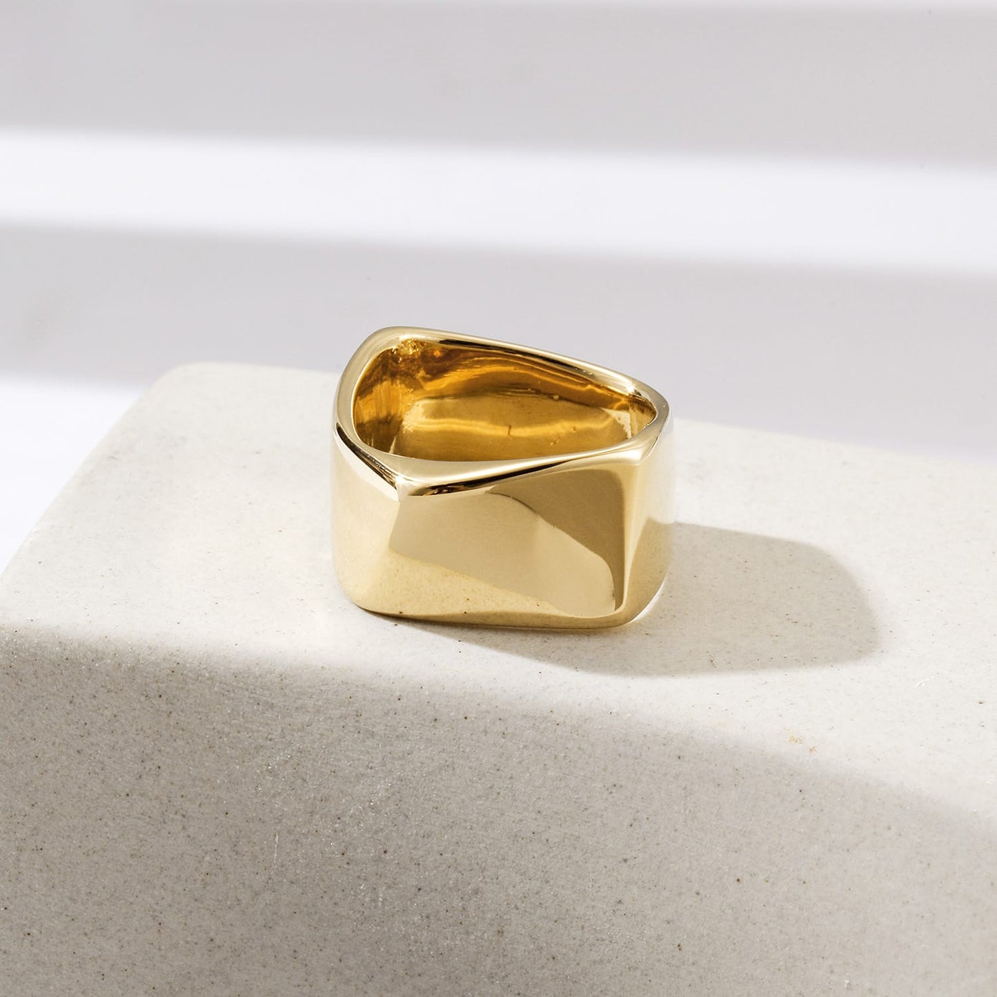 Golden Silhouette Ring