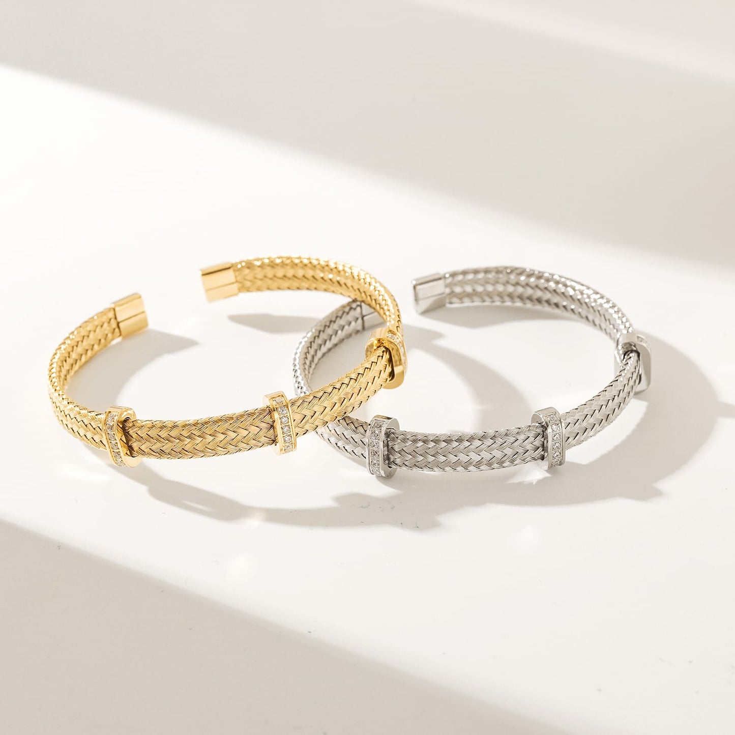Woven Steel Cuff