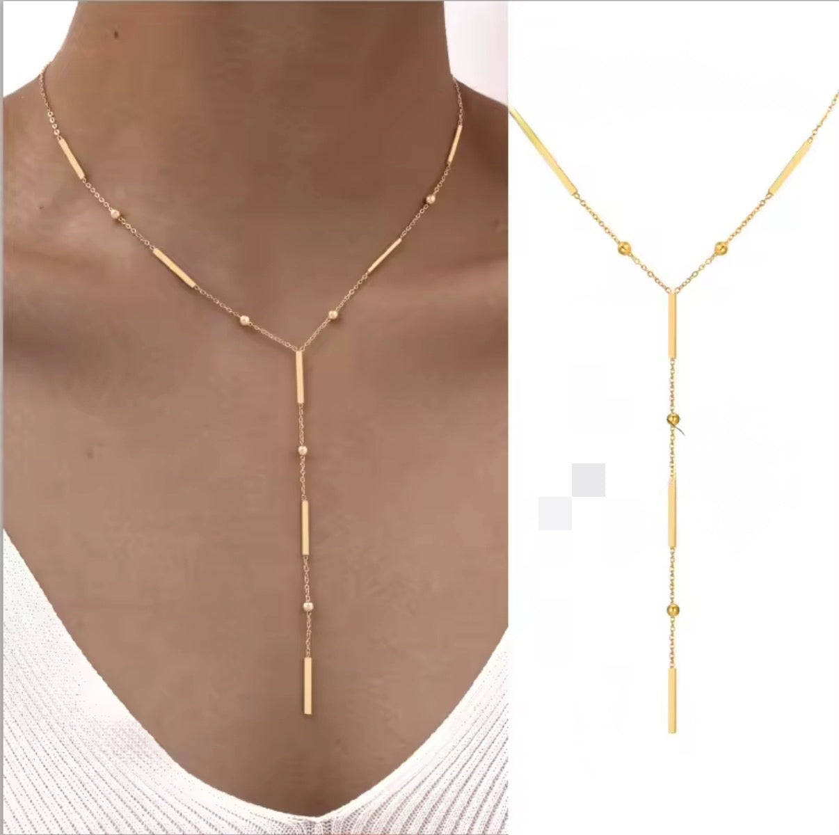 Valencia Lariat Necklace