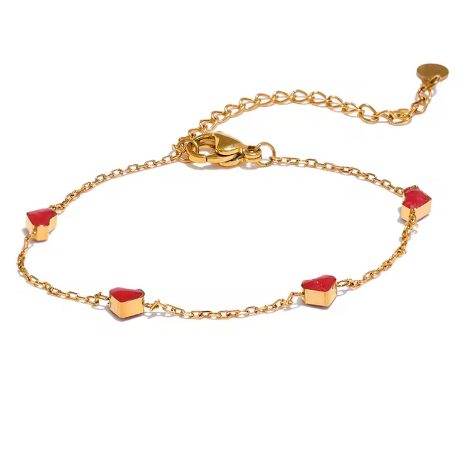 Mini Hearts Bracelet