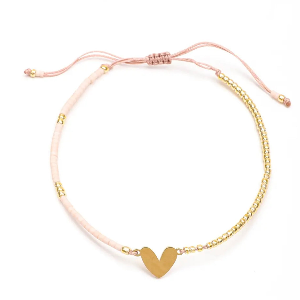 Gold Heart Bracelet