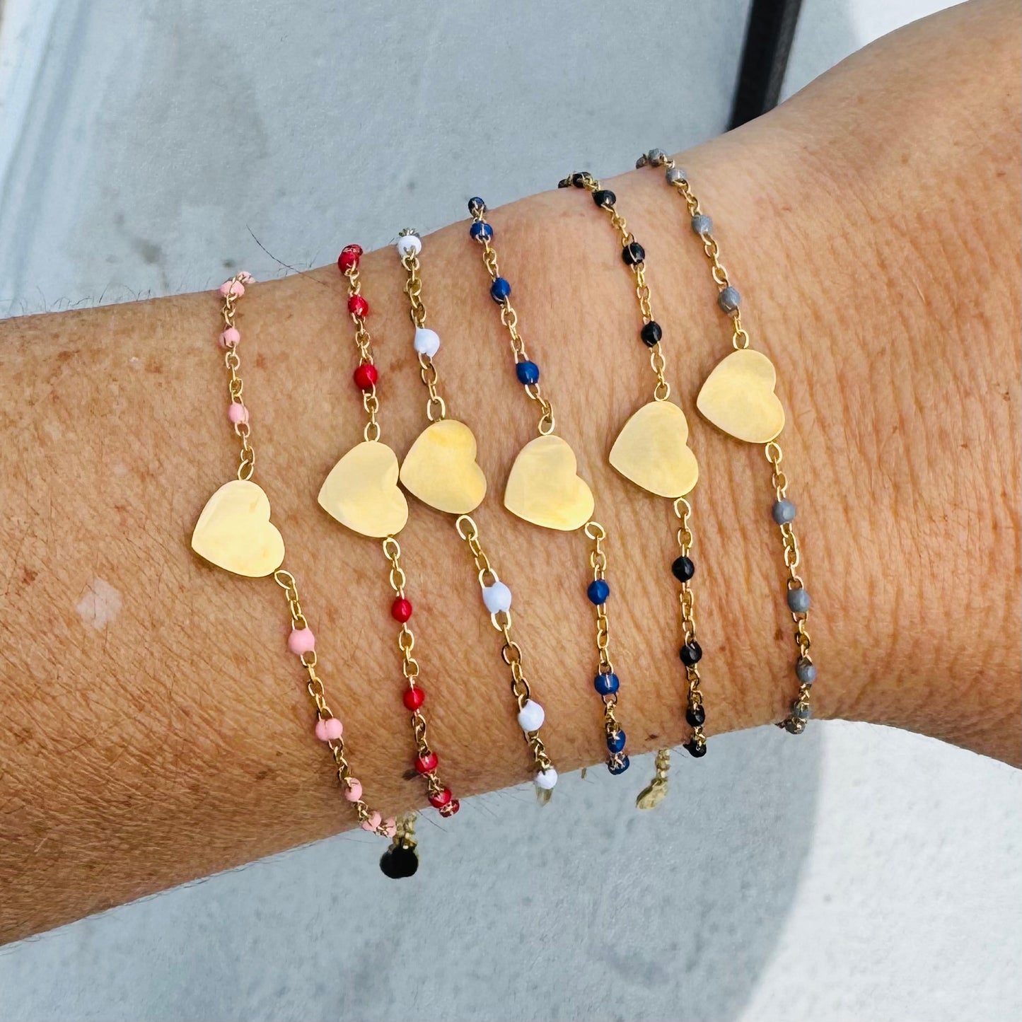 Summer Heart Bracelet
