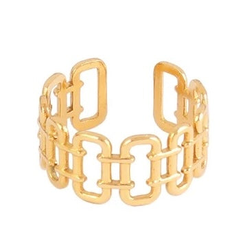 Gold Fence Ring