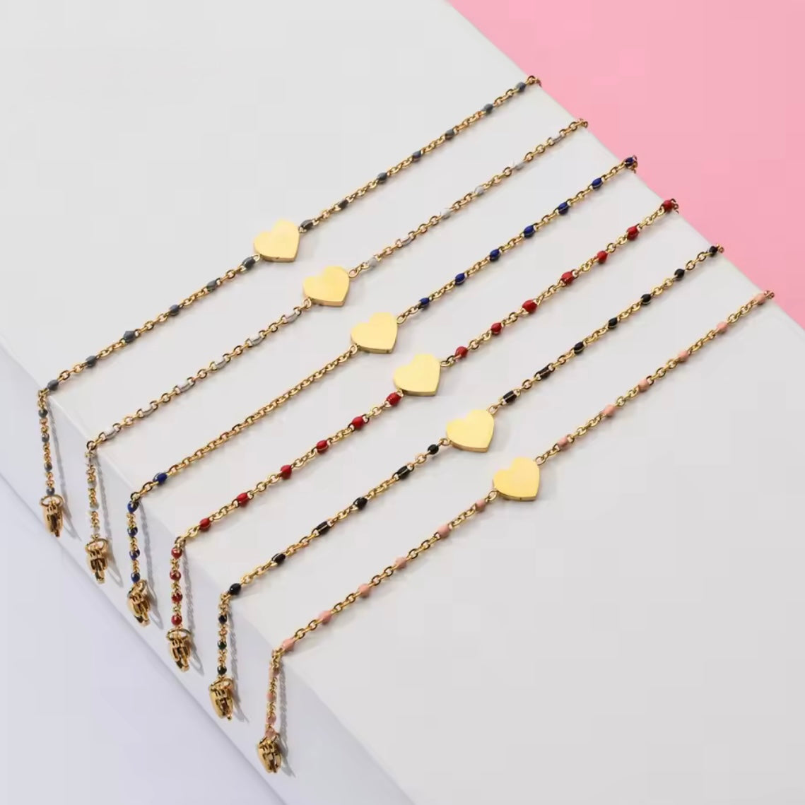 Summer Heart Bracelet