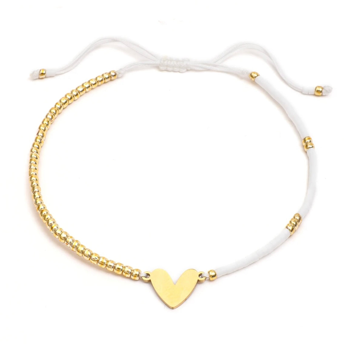 Gold Heart Bracelet