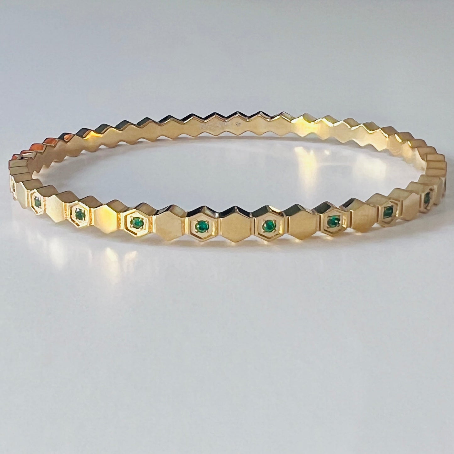 Golden Hive Bangle