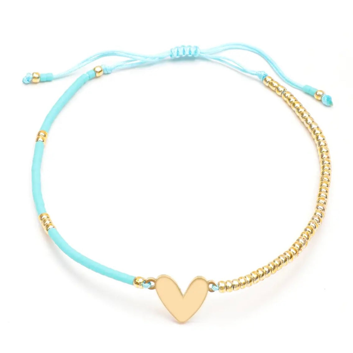 Gold Heart Bracelet