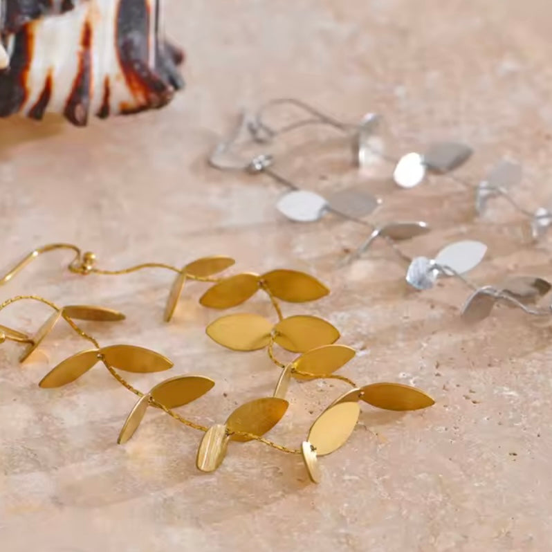 Golden Vine Earrings