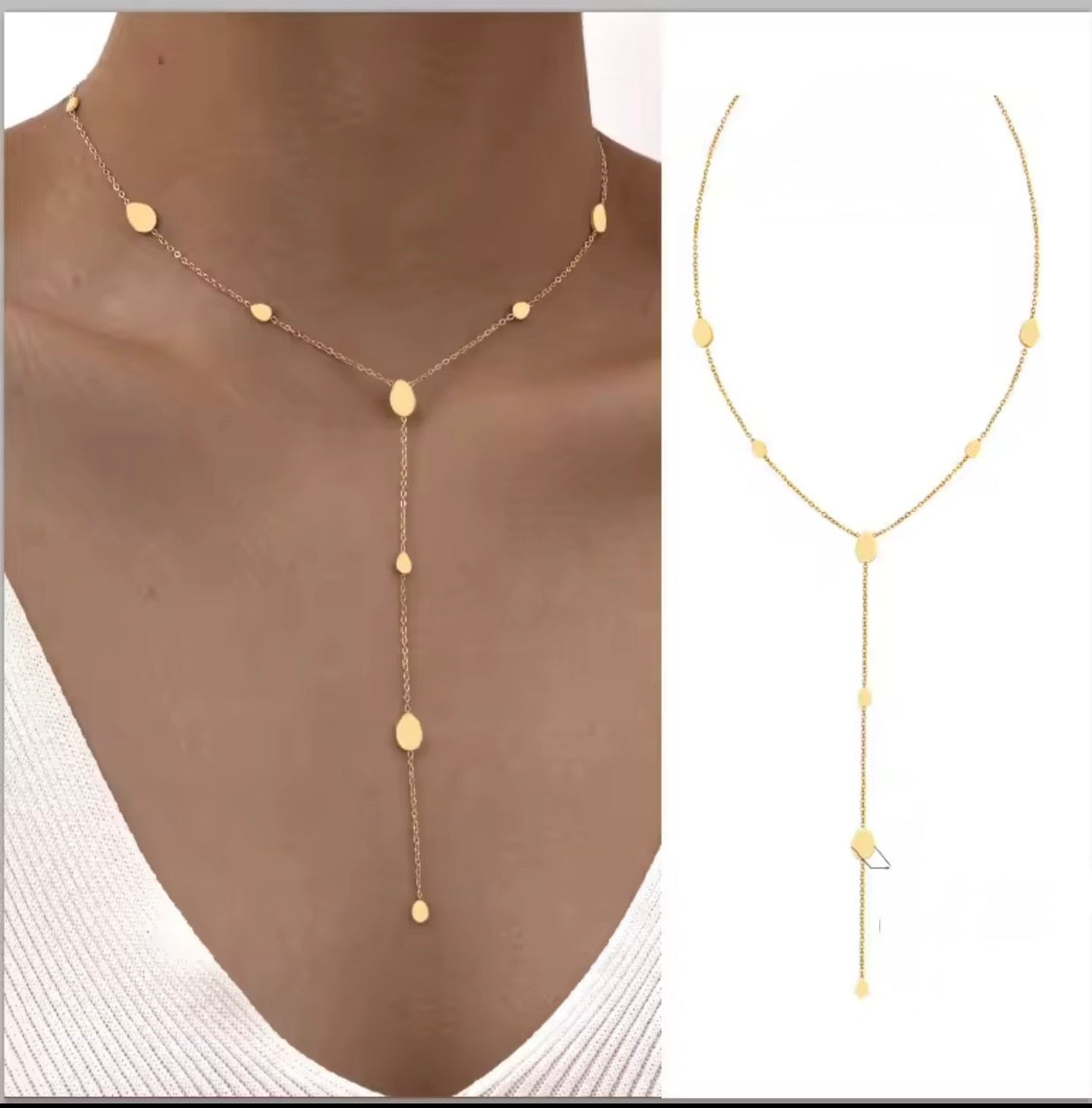 Rome Lariat Necklace