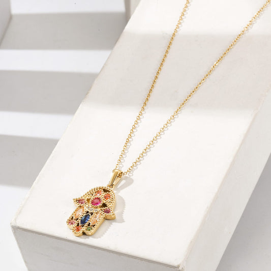 Hamsa Necklace