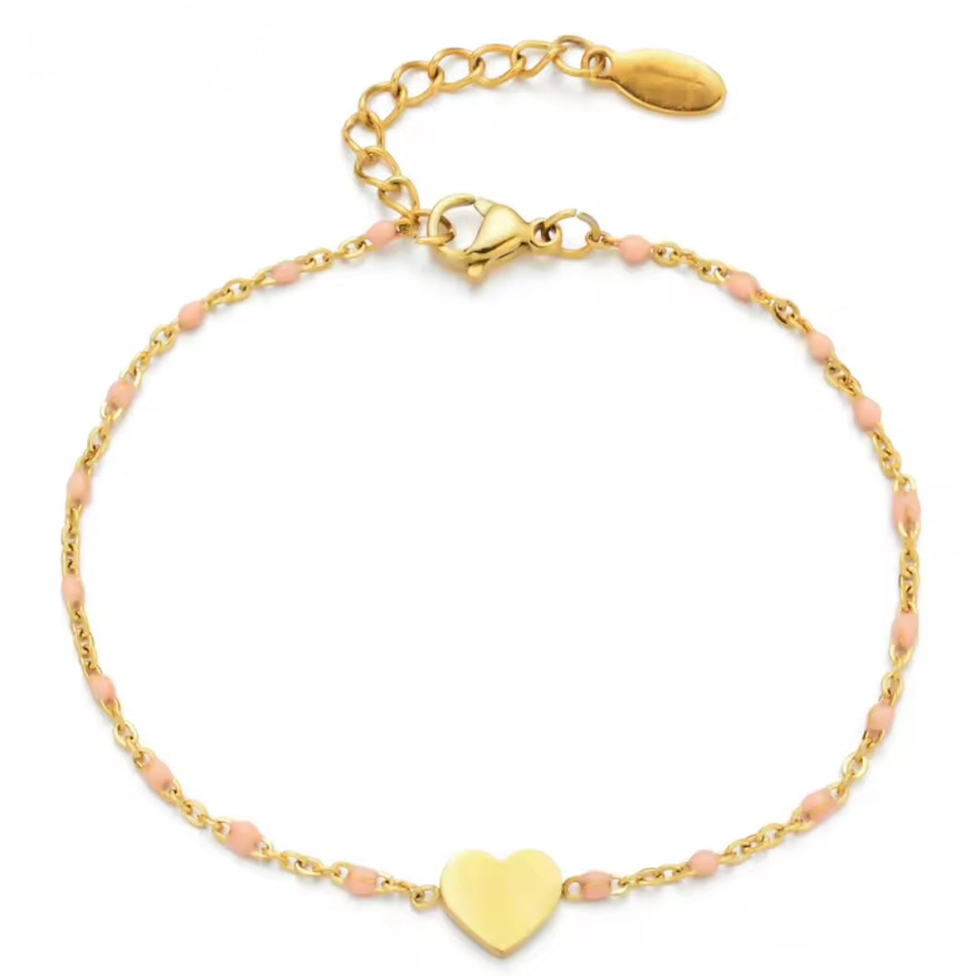 Summer Heart Bracelet