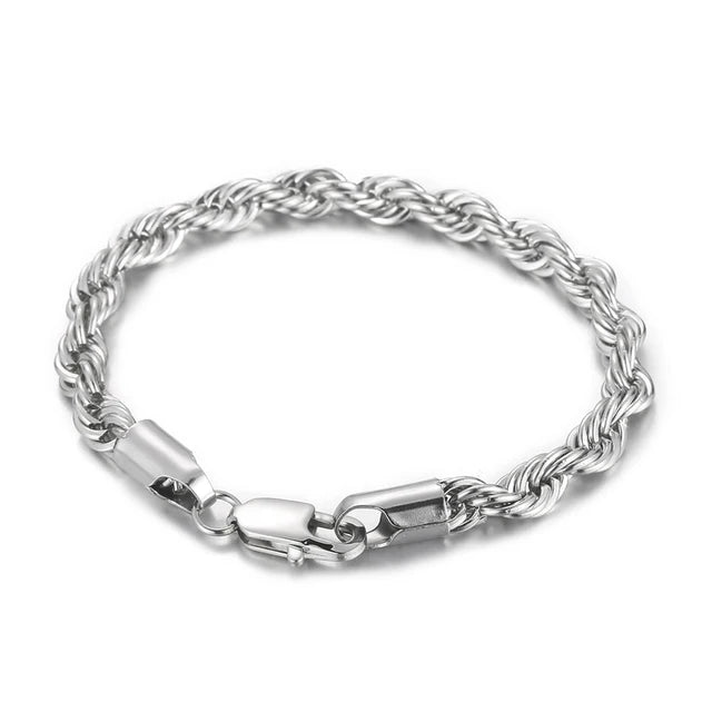 Rope Chain Bracelet Men