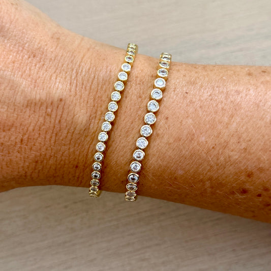 Large Tennis Bracelet