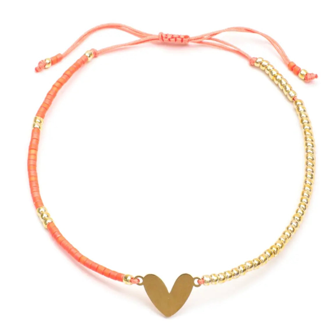 Gold Heart Bracelet