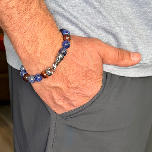 Natural Stone Bracelet Men