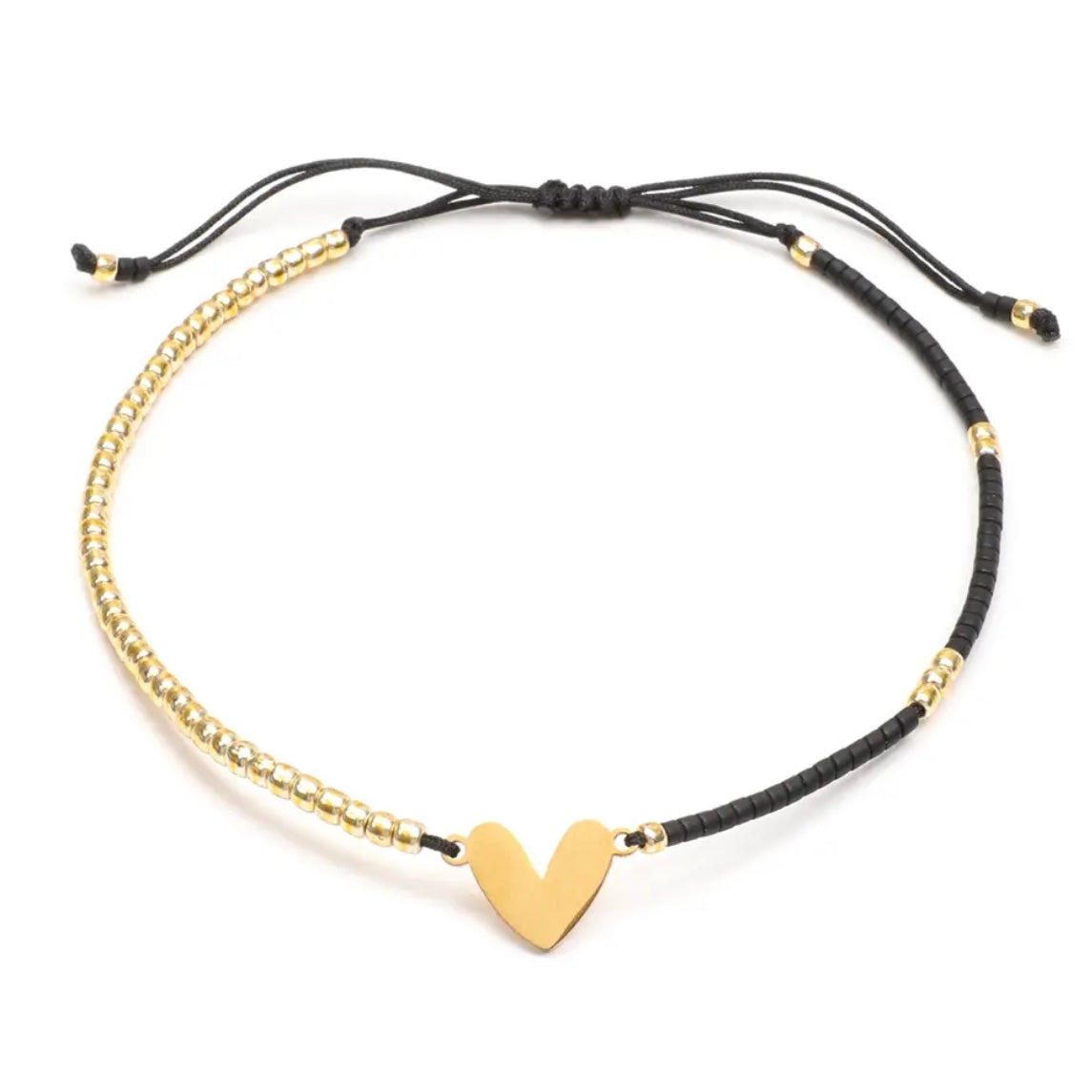 Gold Heart Bracelet