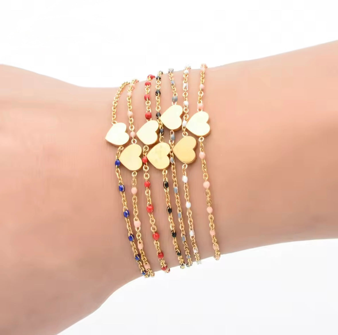 Summer Heart Bracelet