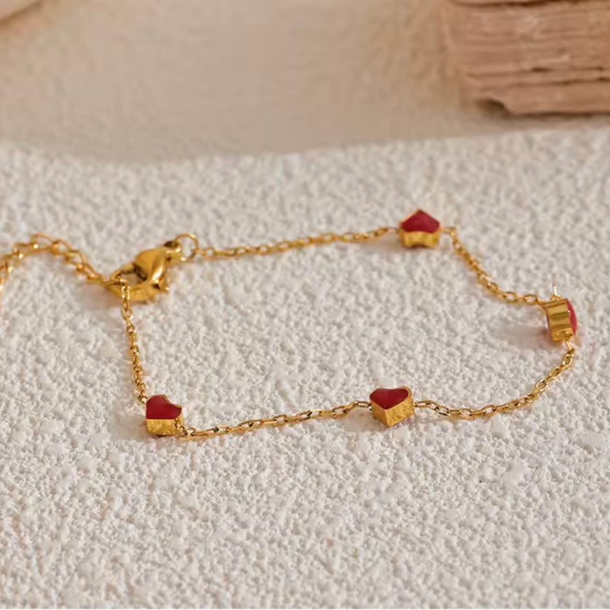 Mini Hearts Bracelet