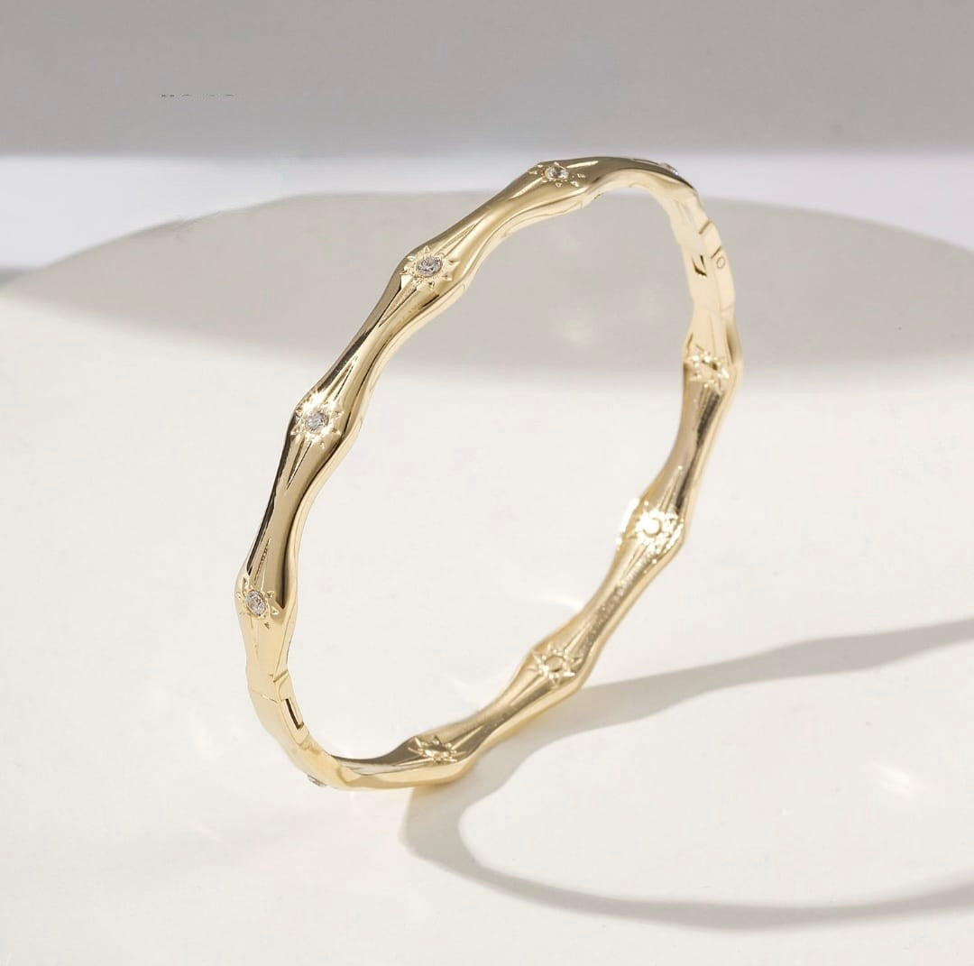Stella Sunburst Bangle