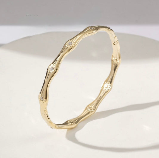 Stella Sunburst Bangle