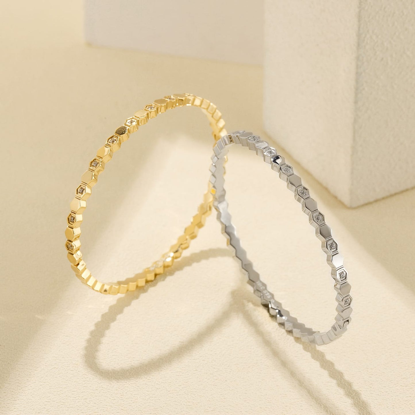 Golden Hive Bangle