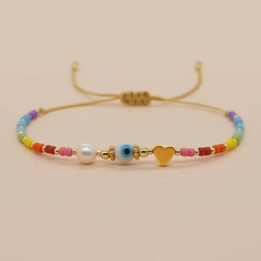 Summer Evil Eye Bracelet