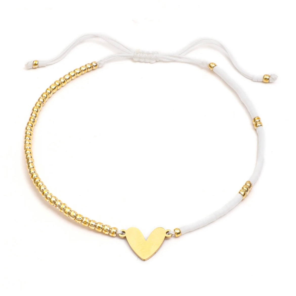 Gold Heart Bracelet