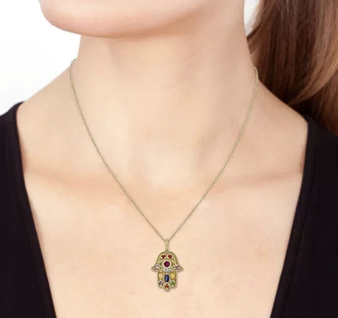 Hamsa Necklace