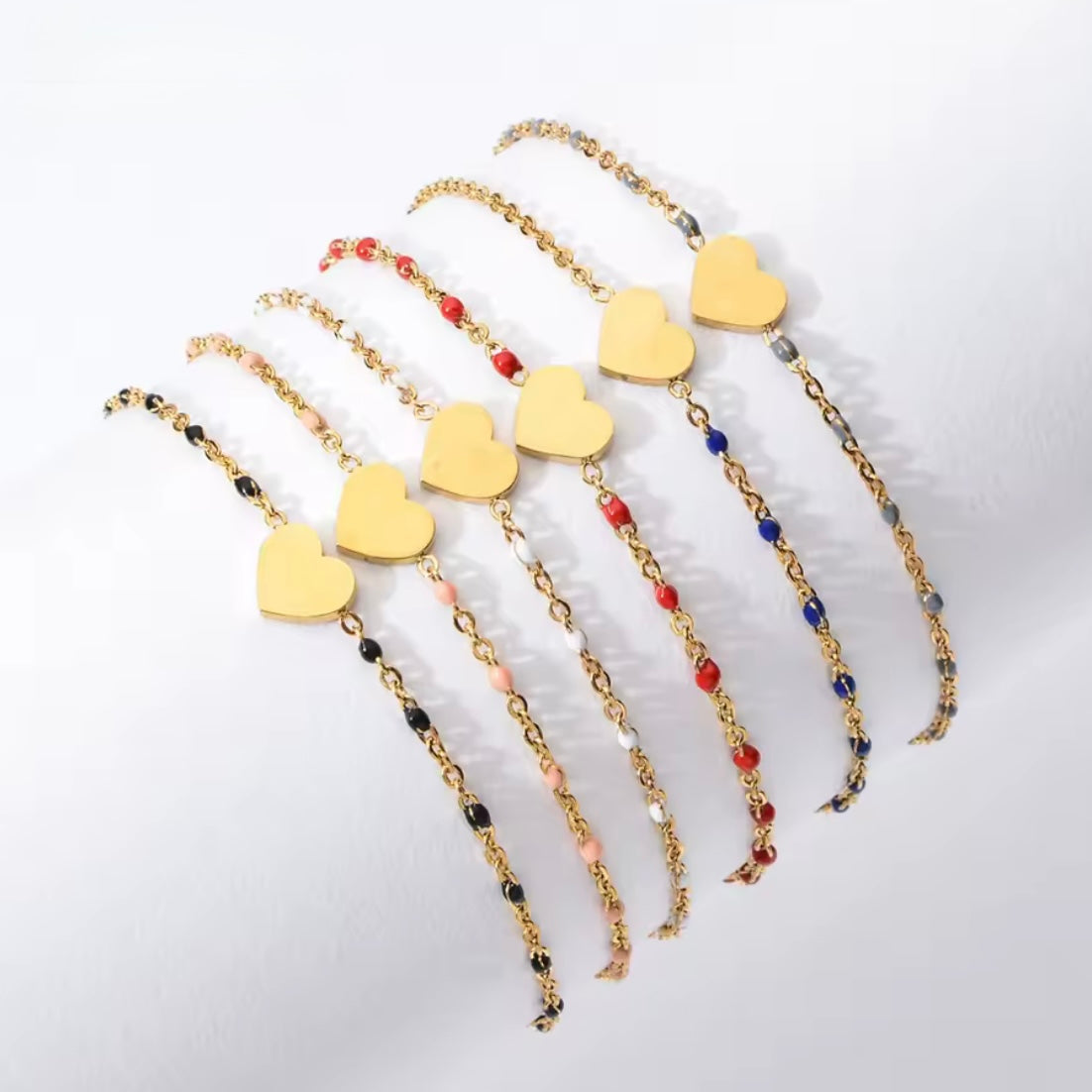 Summer Heart Bracelet