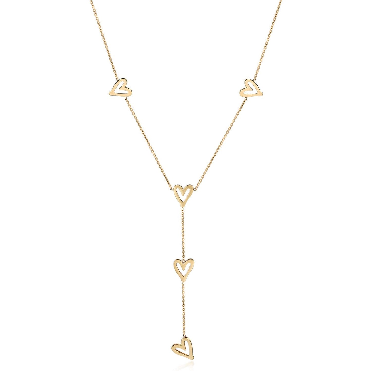 Designer Heart Lariat