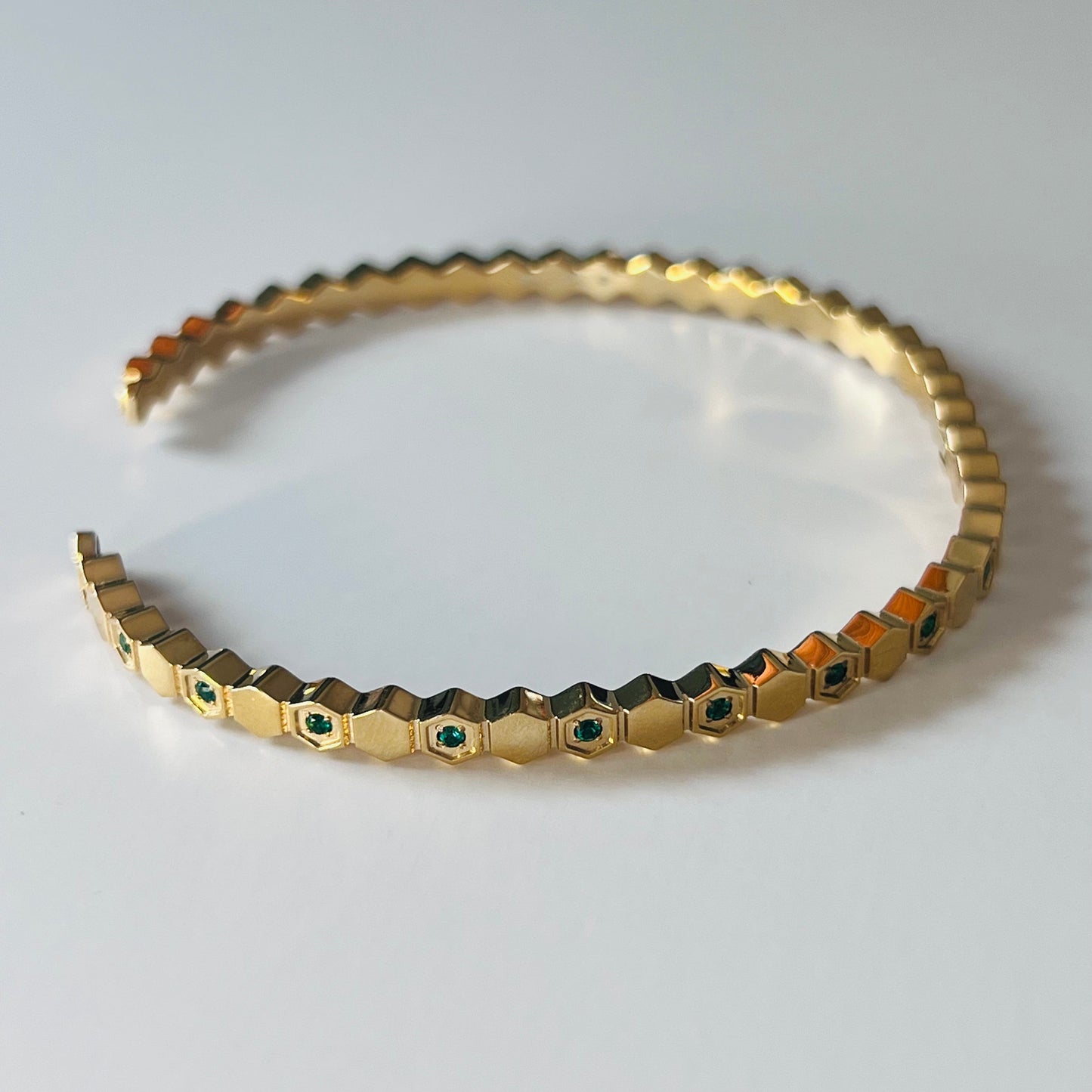 Golden Hive Bangle