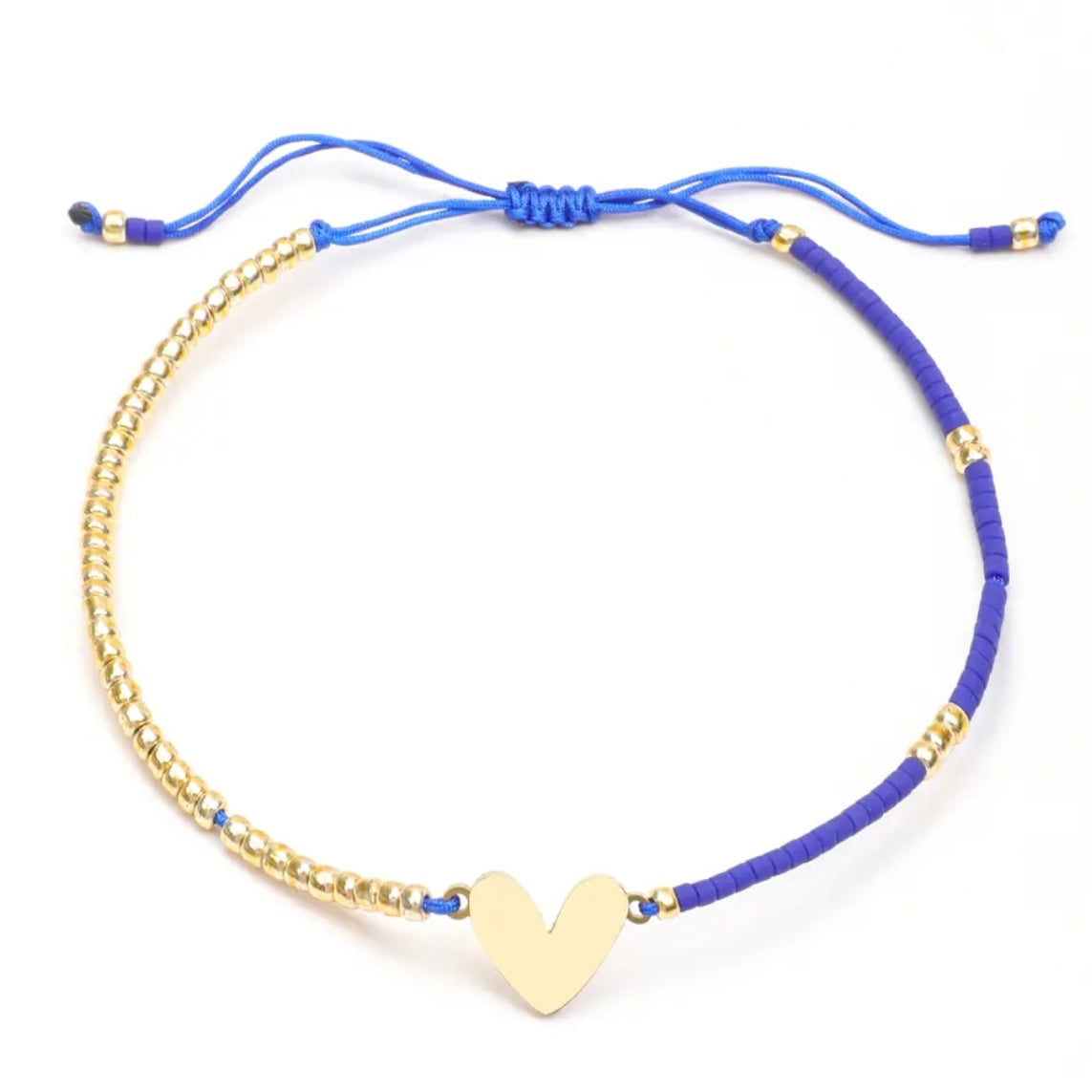 Gold Heart Bracelet