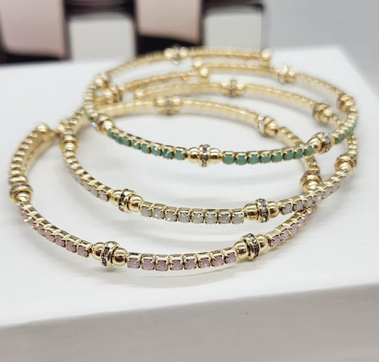 Gold CZ Bracelet